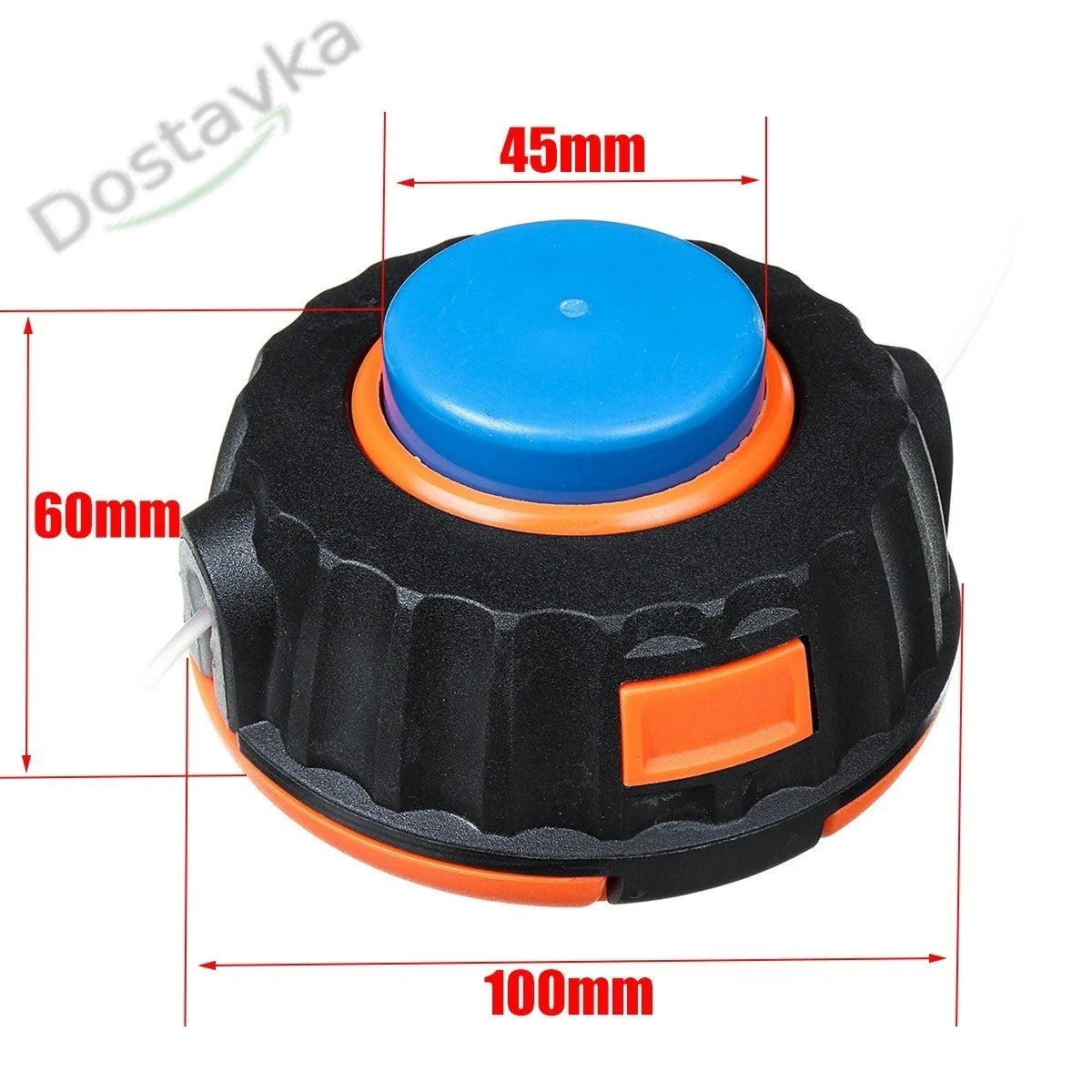 Spool-drum Trimmer Head line automatic left thread 10 mm (pitch 1.25) (mowing 30 mm)