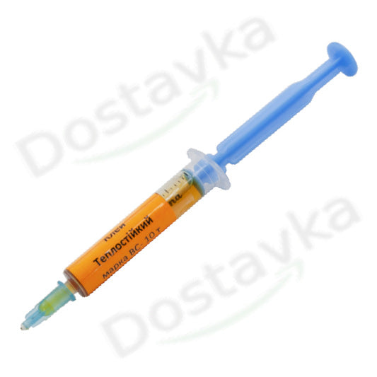 Heat-Resistant Adhesive Syringe 2 ml -60...+300°C Operating Temperature Range