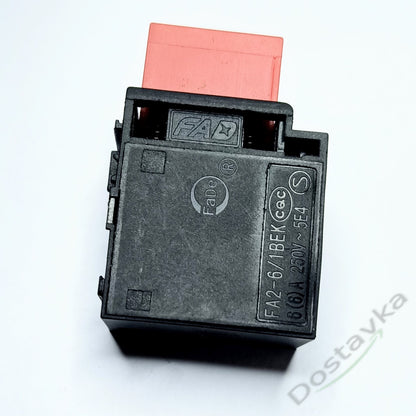 Zenit ZPP-1000/ZPP-1400 Profi hammer drill Switch FA2-6/1BEK (button 20*11)