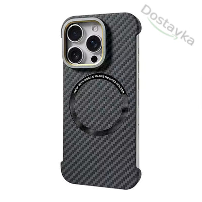 iPhone 15 Carbon Armor Case with Magsafe