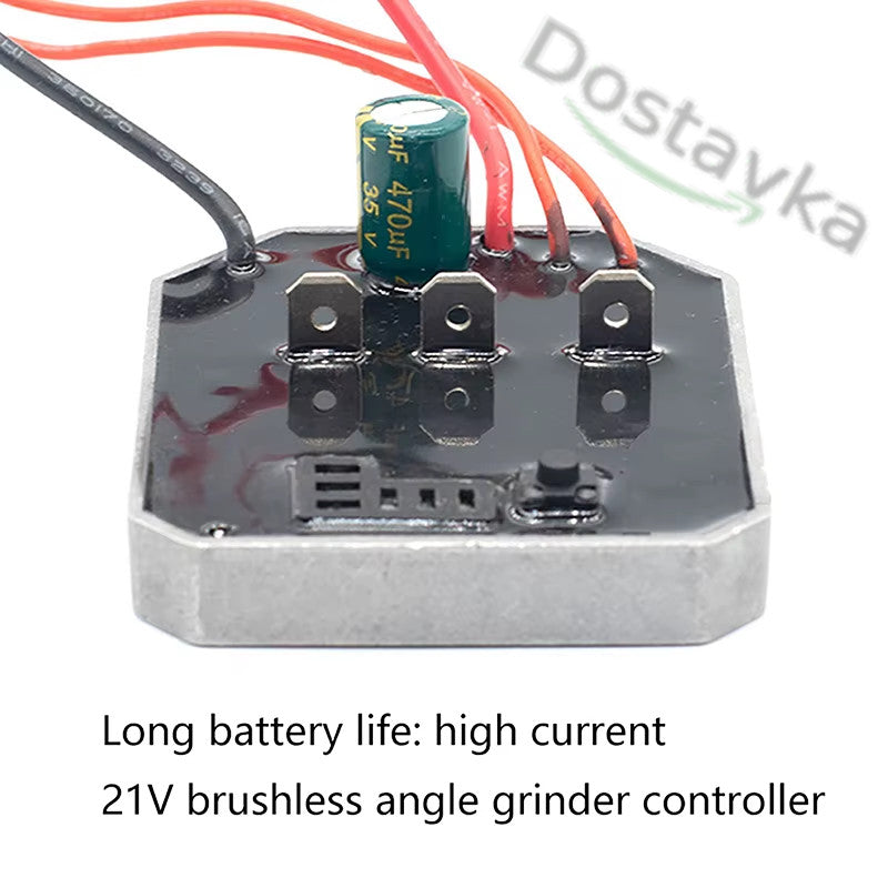 Controller board brushless lithium electric wrench/grinder 60A angle grinder (52*62mm)