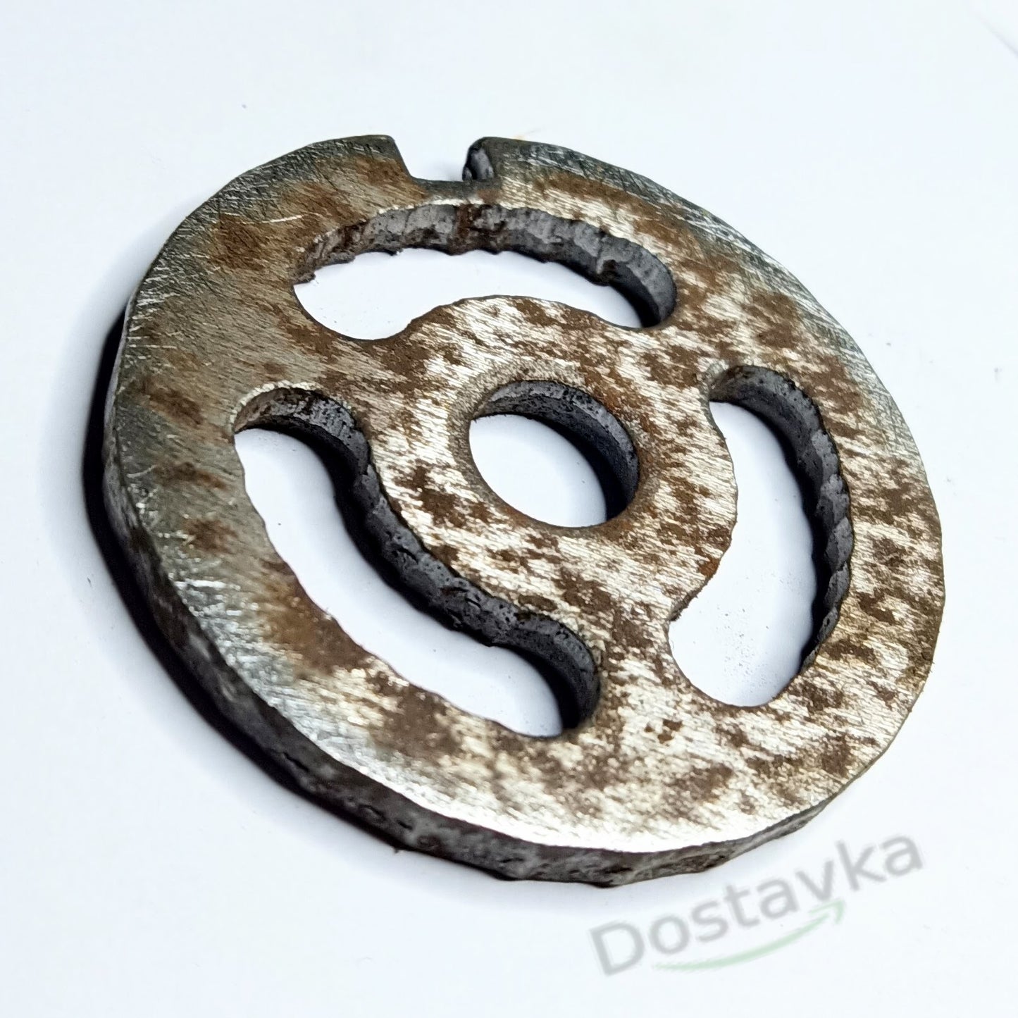 Meat grinder outlet grid d60*12 (fix groove 5 mm)