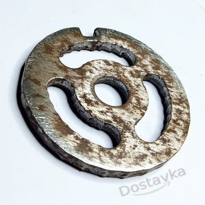 Meat grinder outlet grid d60*12 (fix groove 5 mm)