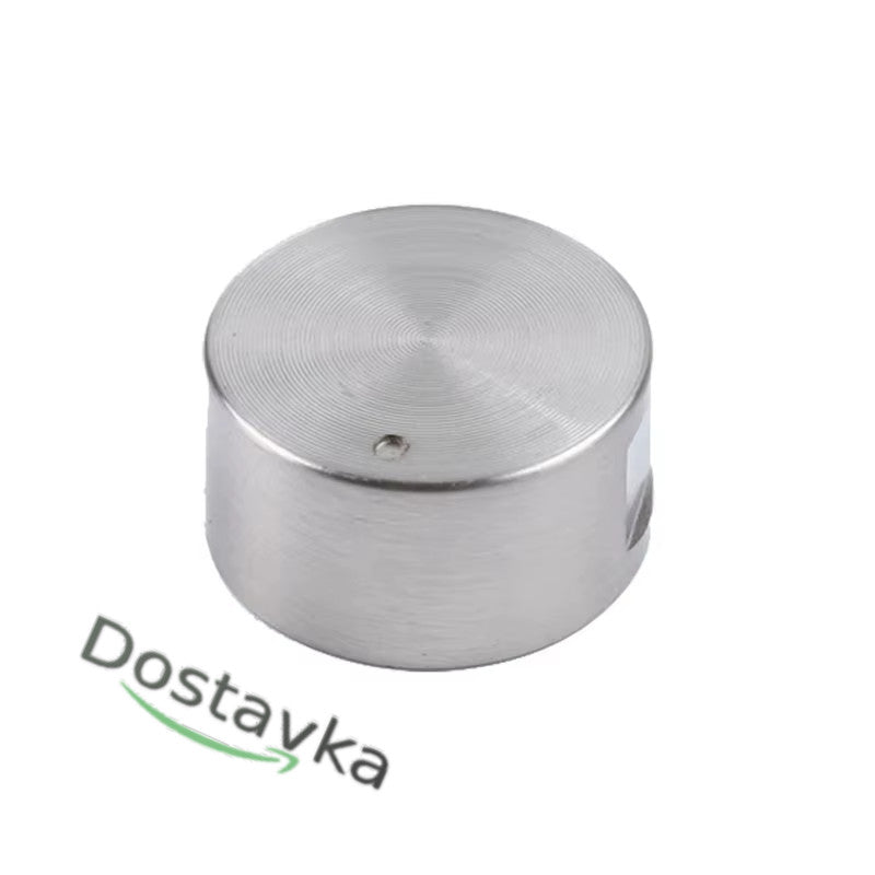 Rotary chrome round handle for oven burner hob d36*6 h25