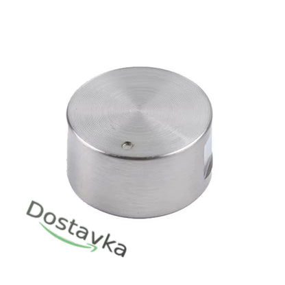 Rotary chrome round handle for oven burner hob d36*6 h25