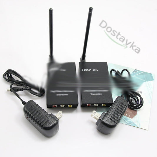 VCR/ TV/ CCTV Cameras Wireless Audio/Video Sender Transmitter (2.4GHz)