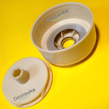 Working stage for submersible pump NPO KGB100QJD6 (Ø87*35 h6.2) (plastic/stainless steel) (assembled) (A36)