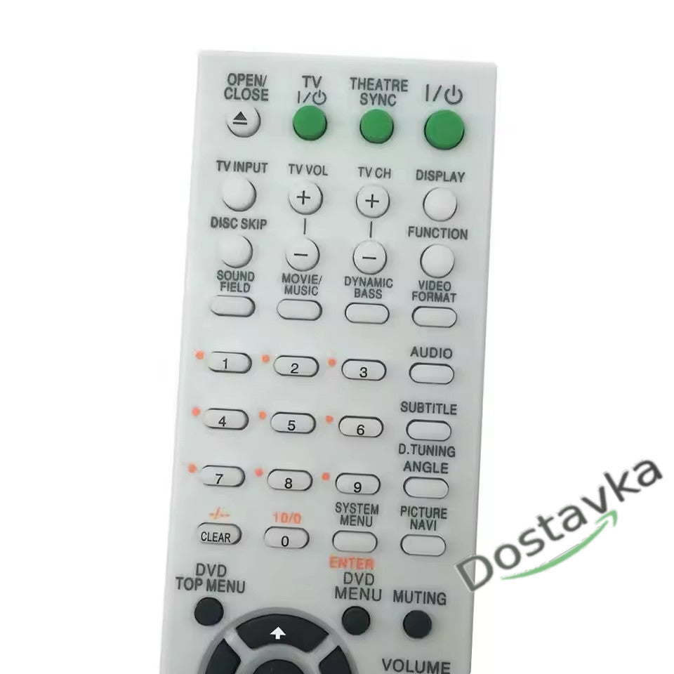 Remote control RM-ADU005/ AMU001 for home theater Sony
