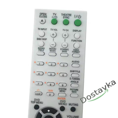 Remote control RM-ADU005/ AMU001 for home theater Sony