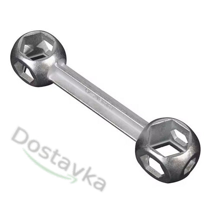 Dogbone Shaped Universal Bicycle Repair Wrench (10 in 1: 6 to 15)
