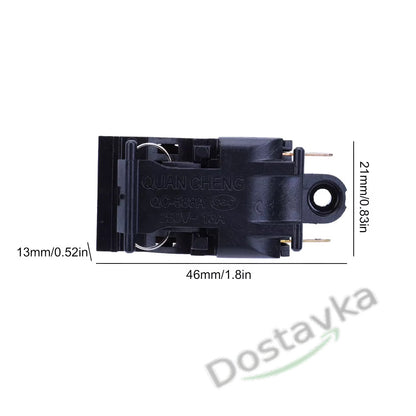 Thermostat (thermal switch) QC-588A HONGSHENG 250V 13A for kettle
