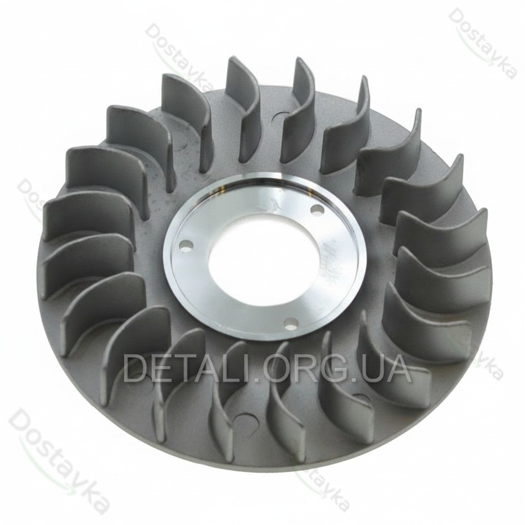 Крыльчатка якоря генератора и мотоблока 188F, 190F диаметр 42*172 (алюминий)