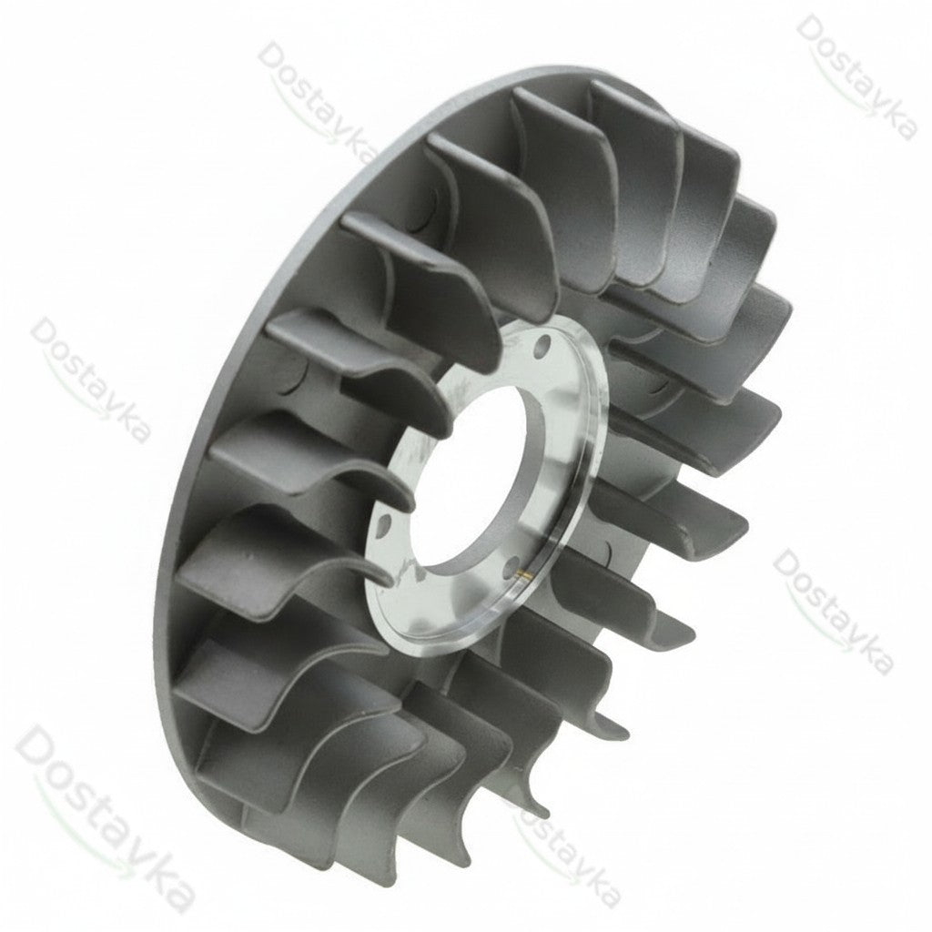 Крыльчатка якоря генератора и мотоблока 188F, 190F диаметр 42*172 (алюминий)