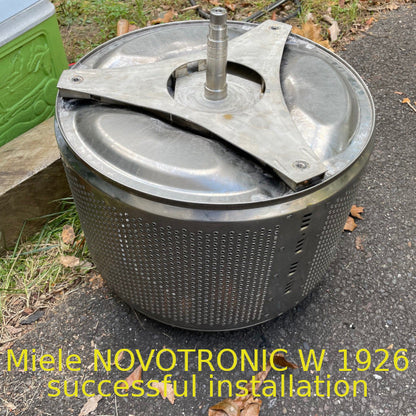 Miele W 2652 WPS washing machine stainless steel drum spider 04264766