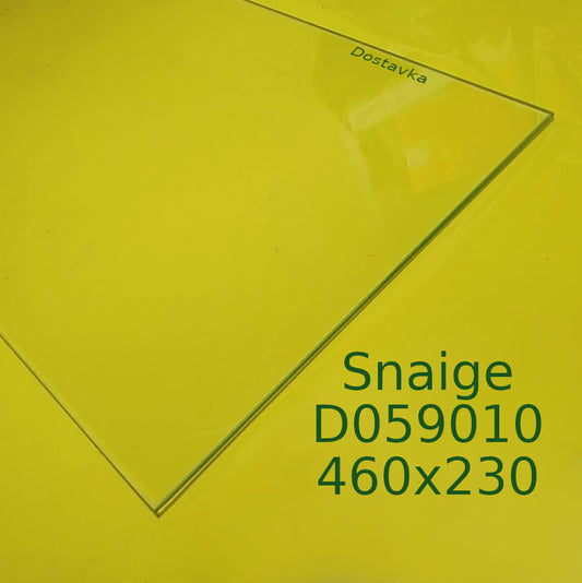 The glass shelf above the vegetable drawer for the refrigerator Snaige D059010