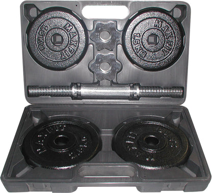 Гантель збірна Toorx 10 кг з кейсом (VAL-10DGN)