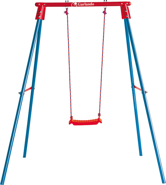 Гойдалка на металевих опорах Garlando Candy одинарна (ALT-11)