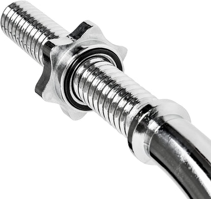 Toorx barbell W-like 120 cm 25 mm with screw locks (BCV-120)