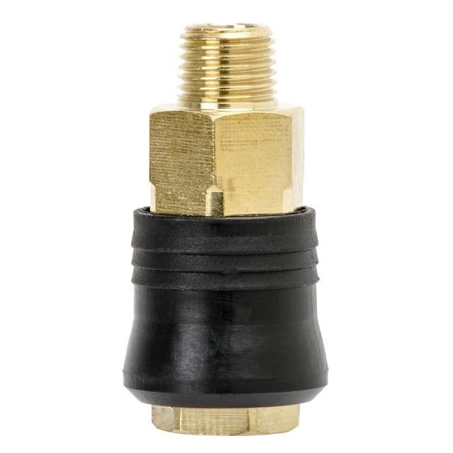 Quick release coupling PT-1815 with external thread 1/4" brass