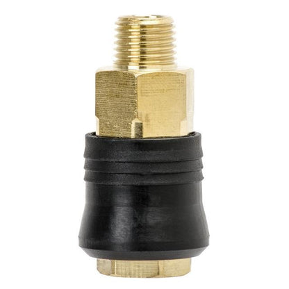 Quick release coupling PT-1815 with external thread 1/4" brass