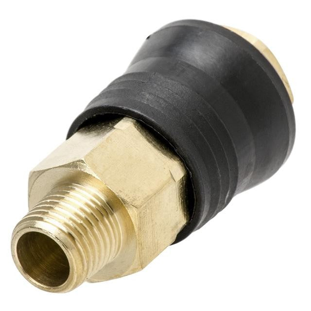 Quick release coupling PT-1815 with external thread 1/4" brass