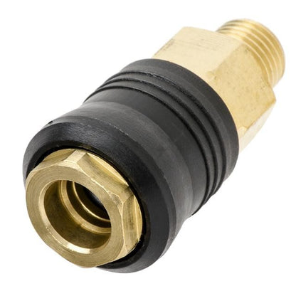 Quick release coupling PT-1815 with external thread 1/4" brass