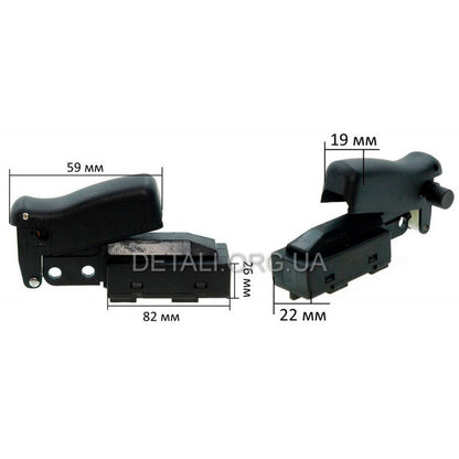 Кнопка болгарки УШМ Элпром 180/1650