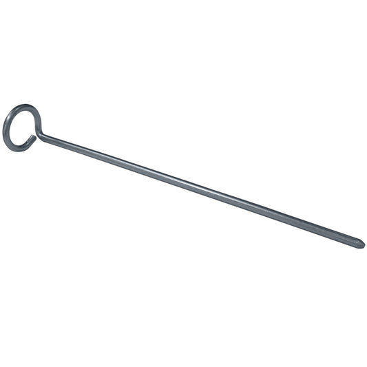 High Peak Steel Round Peg 20 cm 6 pcs. Silver (42213)