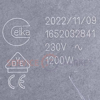 Конфорка 1200 Вт 140 мм для стеклокерамической поверхности Gorenje 607616 EC637E34XV