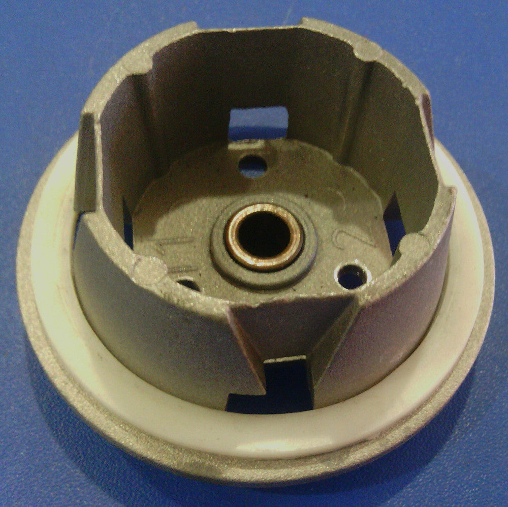 Support flange coupling drive shaft bread maker container