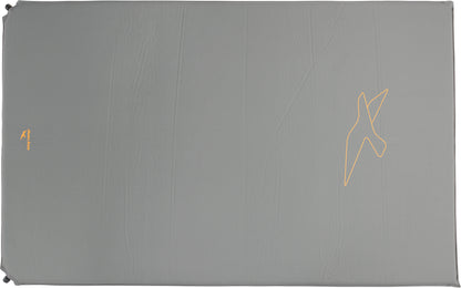 Килимок самонадувний Easy Camp Self-inflating Siesta Mat Double 5 cm Grey (300058)