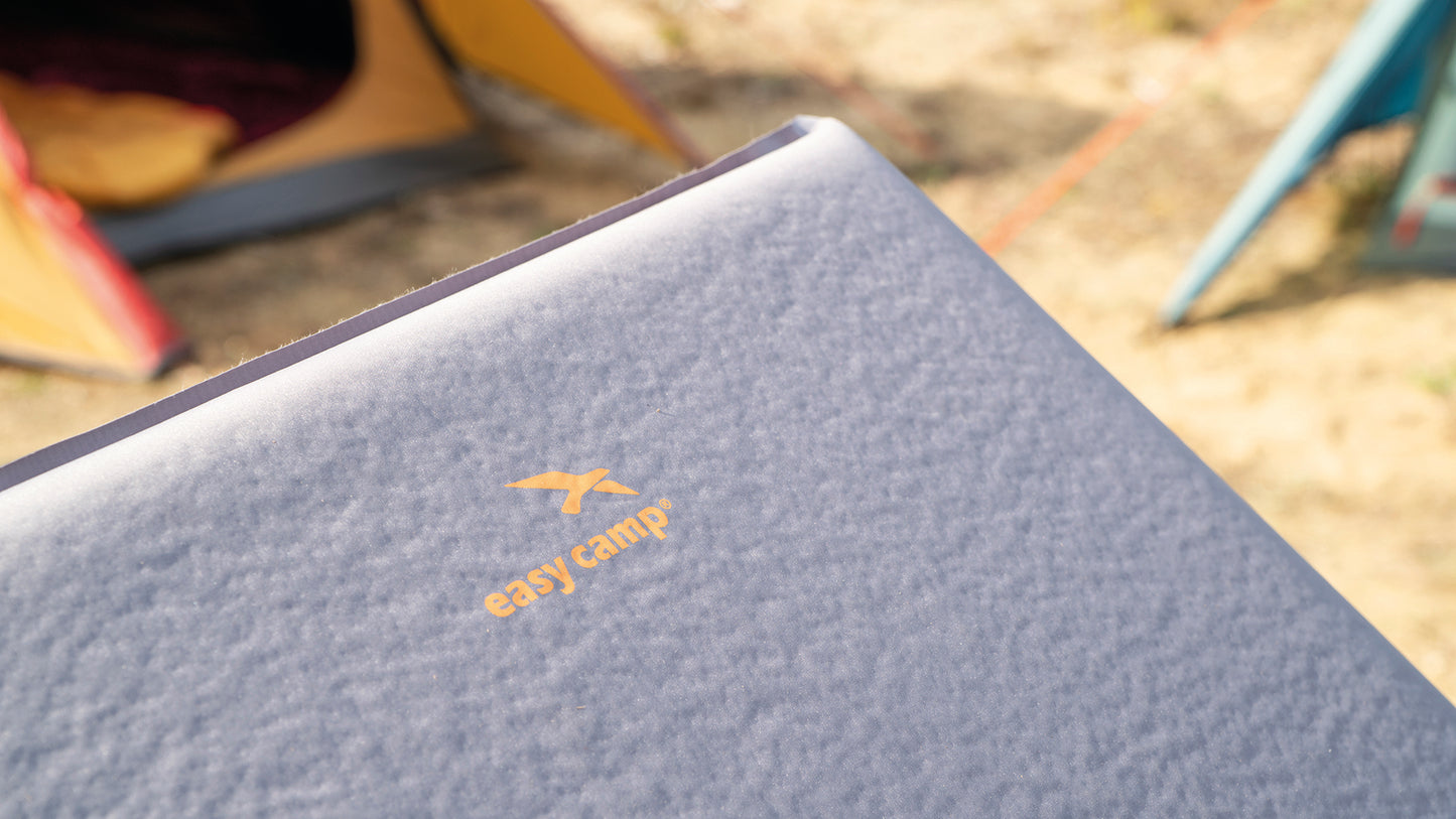 Kilimok self-inflating Easy Camp Self-inflating Siesta Mat Double 5 cm Gray (300058)