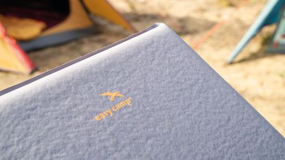 Kilimok self-inflating Easy Camp Self-inflating Siesta Mat Double 5 cm Gray (300058)