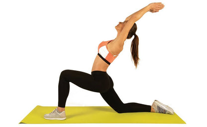 Sports kilimok Toorx Yoga PVC 173 x 60 x 0.6 cm for yoga and fitness Verde/Antracite (MAT-176)