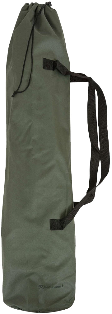 Easy to fold Highlander Aluminum Camp Bed Green (FUR041-GN)