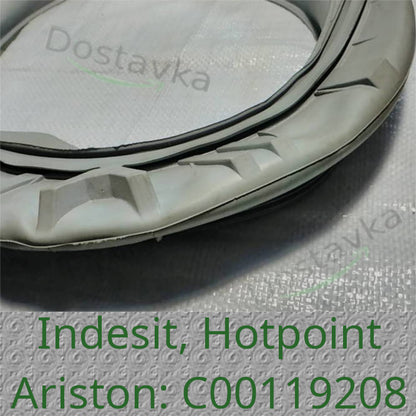 Манжета люка для пральної машини Indesit C00119208