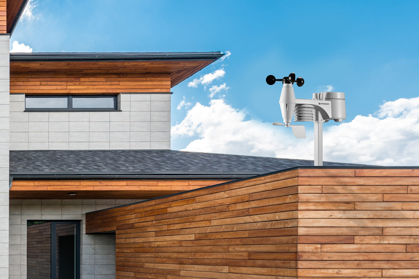 Weather station Bresser WIFI ClearView Weather Center 7-in-1 Sensor (7002586)