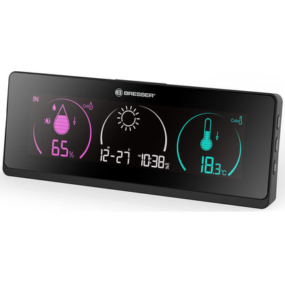 Weather station Bresser Color Temeo Life Black (7008001CM3000)