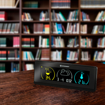 Weather station Bresser Color Temeo Life Black (7008001CM3000)
