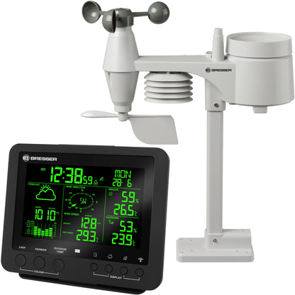 Weather station Bresser Weather Center 5-in-1 256 color Professional Black (7002520CM3000)