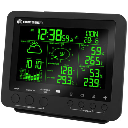 Weather station Bresser Weather Center 5-in-1 256 color Professional Black (7002520CM3000)