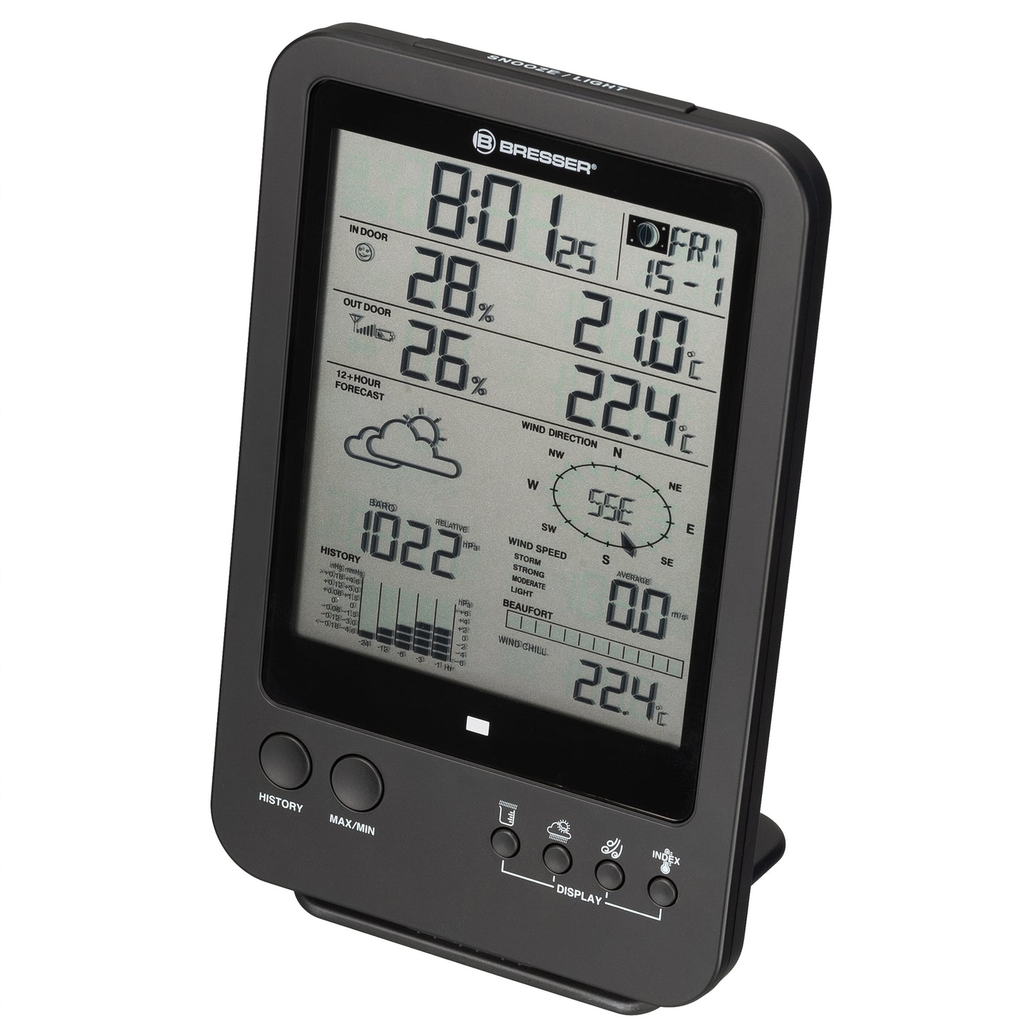 Weather station Bresser Weather Center 5-in-1 (7002510)