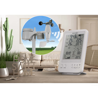 Weather station Bresser Weather Center 5-in-1 White (7002511)