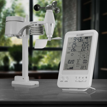 Weather station Bresser Weather Center 5-in-1 White (7002511)