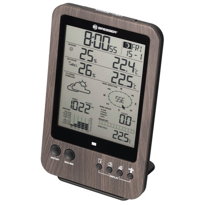 Weather station Bresser Weather Center 5-in-1 WTW Brown (7002512)