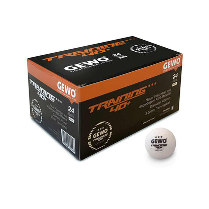 Balls for table tennis Gewo Trainingsball 40+ 24 pcs (85921200)