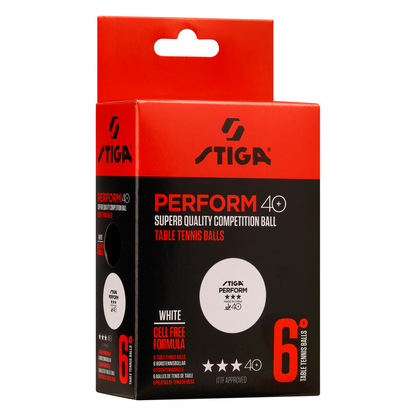 Table tennis balls Stiga Perform ABS 6 pcs (1113-2110-06)