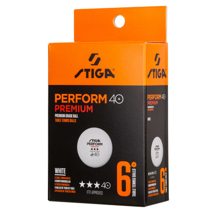 Stiga Perform Premiun ITTF table tennis balls 6 pcs (1113-2410-06)
