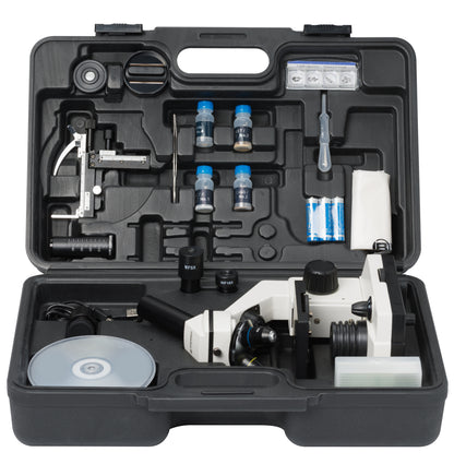 Microscope Bresser Biolux NV 20-1280x HD USB Camera with case (5116200)