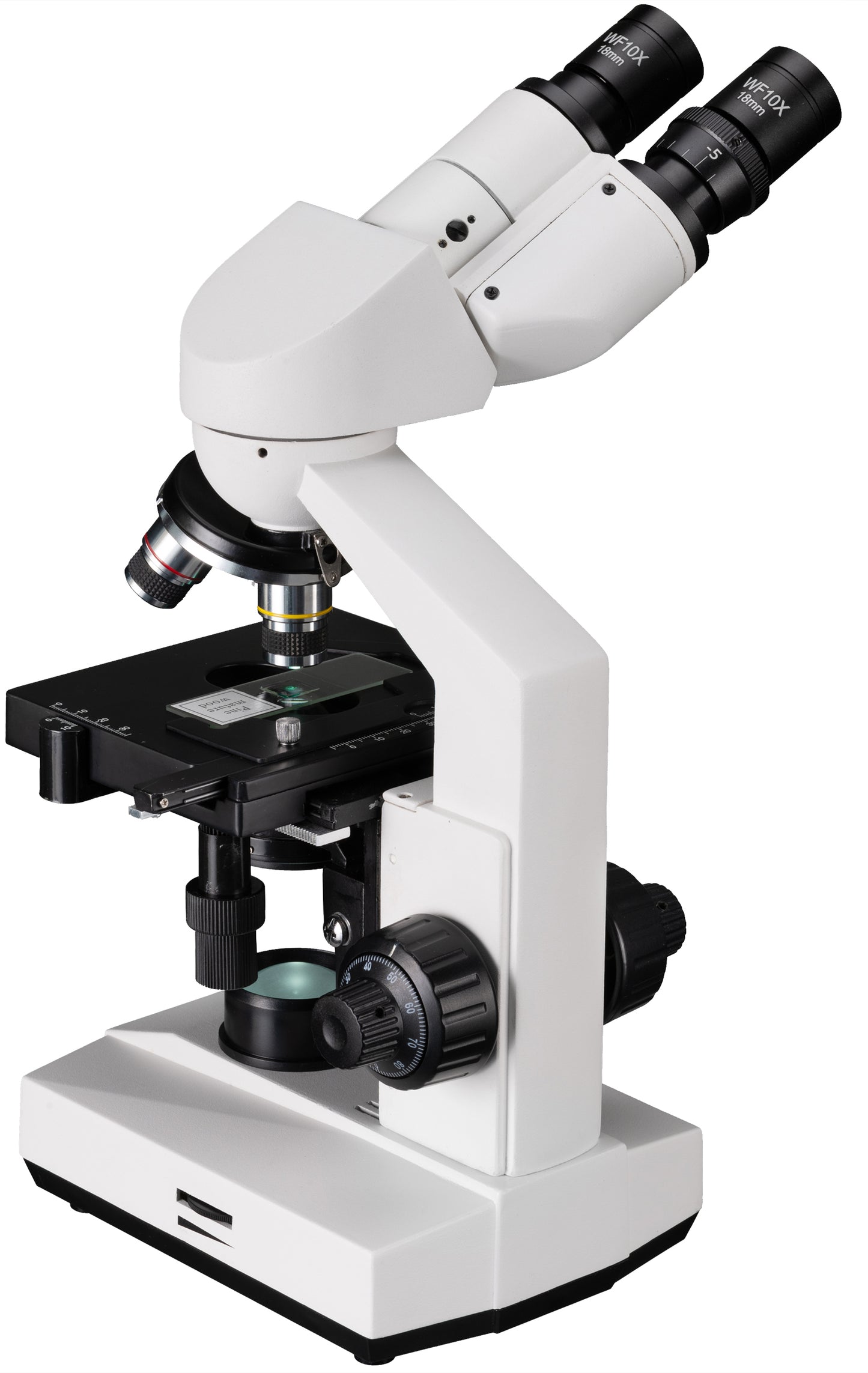 Microscope Bresser Erudit Basic Bino 40x-400x with adapter for smartphone (5102200)